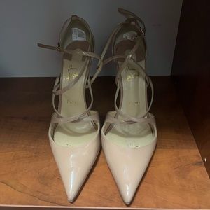 Louboutin Beige Crossfliketa